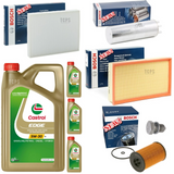 FOR VW MULTIVAN T6 2.0 TDI 2015-2019 FULL BOSCH FILTER KIT WITH 8L CASTROL MOTOR OIL