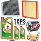 FITS MERCEDES A200D 2.2 W176 FULL SERVICE KIT WITH 7L CASTROL AND ALL 4 FILTERS