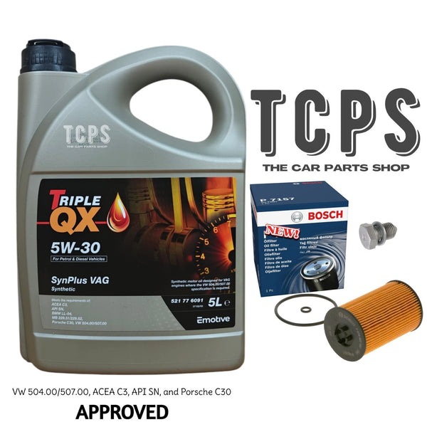 FITS AUDI A4 2.0 TDI ALLROAD SERVICE KIT 5L 5W30 OIL + OIL FILTER PACK