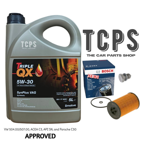 FOR SKODA OCTAVIA 2.0 TDI 2012-2019 SERVICE KIT 5L 5W30 OIL + OIL FILTER PACK