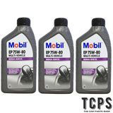 MOBIL 75W80 3 X 1L MANUAL GEAR OIL