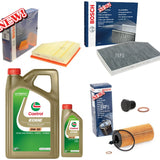 For BMW 330e M-SPORT G20 Bosch Service kit 6L Castrol 0W30 & Bosch Filters