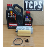 FITS BMW 120i 2016-2019 F20 MOTUL SERVICE KIT 6L 5W30 & GENUINE OIL FILTER SUMP PLUG