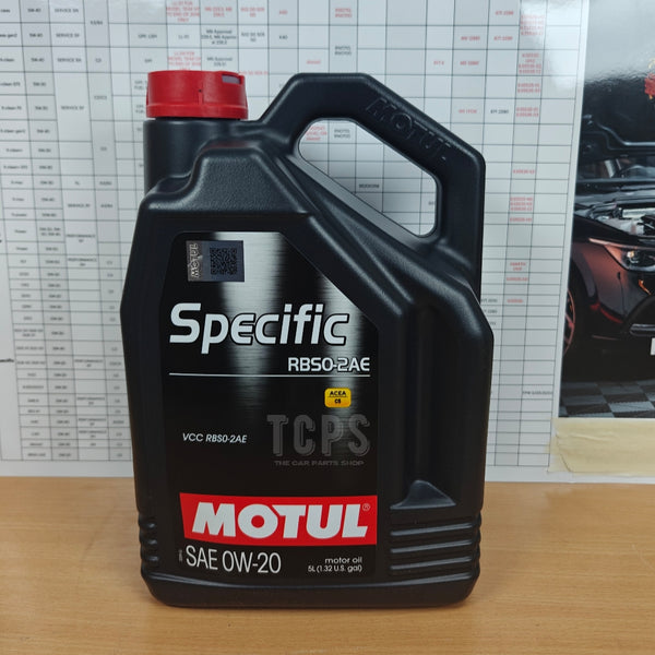 5 LITRES MOTUL SPECIFIC RBS0-2AE ACEA C5 0W20 ENGINE OIL 106045