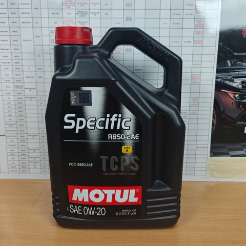 5 LITRES MOTUL SPECIFIC RBS0-2AE ACEA C5 0W20 ENGINE OIL 106045