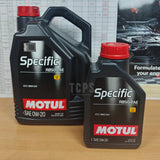 6 LITRES MOTUL SPECIFIC RBS0-2AE ACEA C5 0W20 ENGINE OIL 106045