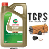 FOR MINI COOPER C SPORT X OIL CHANGE SERVICE KIT 5L CASTROL 0W30 & FILTER
