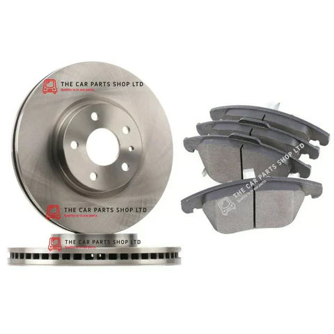 FOR FORD MONDEO 2.0 TDCI MK5 14-18 FRONT BRAKE DISCS 300MM & PADS NEW