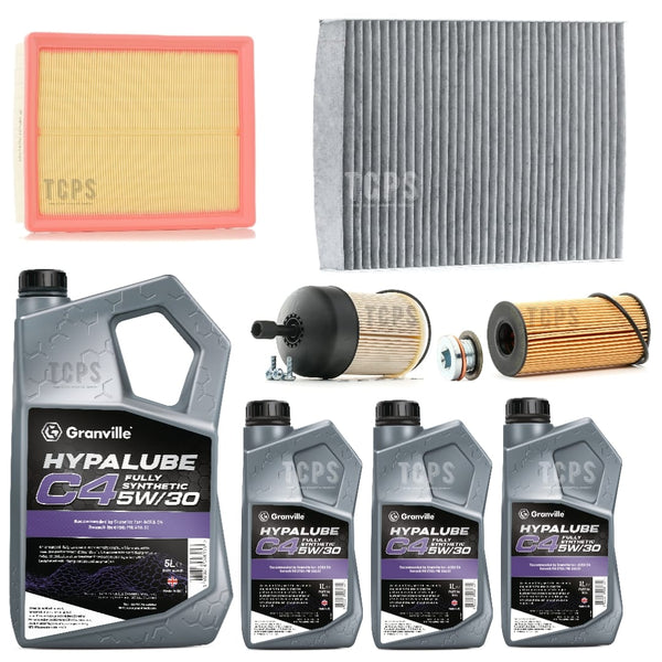 FOR RENAULT TRAFIC 1.6 DCI LL29 SPORT MK3 FULL SERVICE KIT 8L C4 5W30