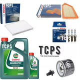 FITS FORD FIESTA MK8 1.0 MHEV 2017+ FULL BOSCH SERVICE KIT WITH 5L CASTROL OIL