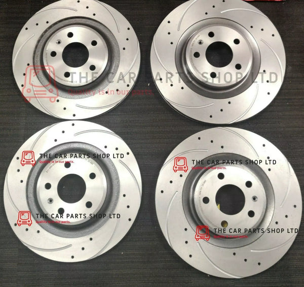 TO FIT SKODA FABIA TDI VRS MK1 DRILLED & GROOVED BRAKE DISCS ALL ROUND BRAND NEW