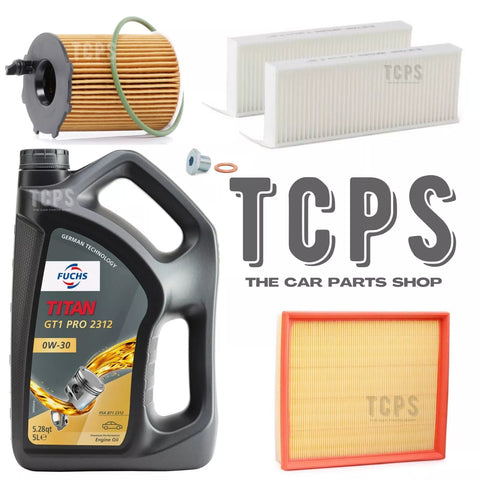 FOR CITROEN C4 SPACETOURER 1.6 2018> SERVICE KIT 5L 0W30 OIL + AIR OIL POLLEN