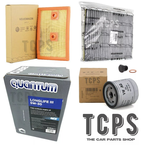 FOR VW GOLF 1.6 DIESEL TDI SERVICE KIT 5L MANNOL AND NEW SUMP PLUG OIL FILTER
