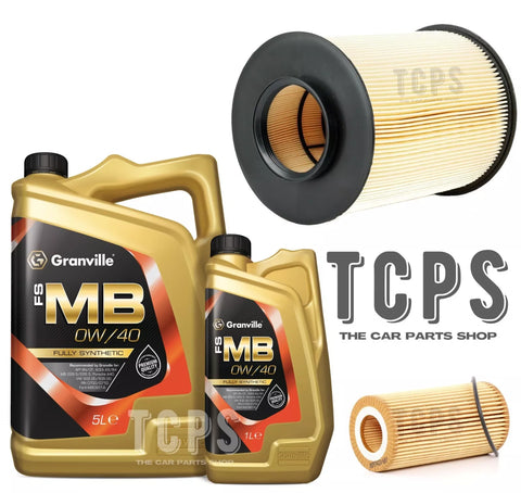 FITS FORD FOCUS 2.5 RS MK2 SERVICE KIT 6L 0W40 & AIR OIL FILTER KIT