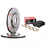 FOR VAUXHALL INSIGNIA CDTI 140 ECOFLEX FRONT BRAKE DISCS 321MM & BREMBO PADS