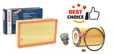 FOR VW GOLF 1.6 TDI MK7 BOSCH FILTER SERVICE KIT NEW AIR & OIL FILTER