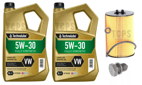 FOR VW CRAFTER CR35 2.0 TDI MK2 SERVICE KIT WITH 10L 504 507 ENGINE OIL