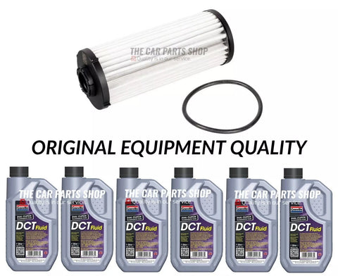 FOR VW PASSAT R-LINE MK7 DSG GEARBOX OIL CHANGE SERVICE KIT + NEW FILTER KIT
