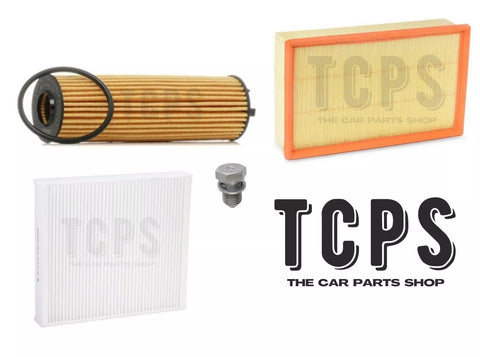FOR VW CADDY C20 TDI MK4 SERVICE KIT WITH OIL & AIR & CABIN FILTERS & SUMP PLUG