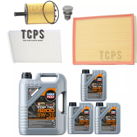 FITS VW TRANSPORTER T6 2.0 TDI MK6 SERVICE KIT 8L LIQUI MOLY POLLEN AIR OIL PACK