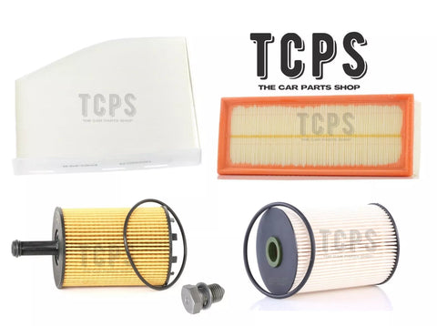 FITS VW CADDY MAXI C20 1.9 TDI COMPLETE FILTER SERVICE PACK WITH SUMP PLUG