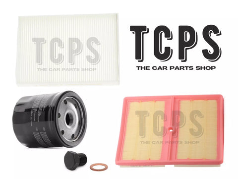 FOR VW UP 1.0 TSI GTI 2011+ SERVICE FILTER REPLACEMENT KIT & SUMP PLUG