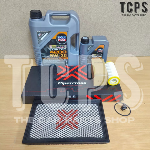 FOR VW TIGUAN 2.0 TSI MK2 16-20 PREMIUM PIPERCROSS SERVICE KIT & 6L LIQUI MOLY