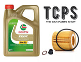 FOR VW POLO MK5 1.2 SERVICE REPLACEMENT 4L CASTROL OIL WITH OIL FILTER AND SUMP