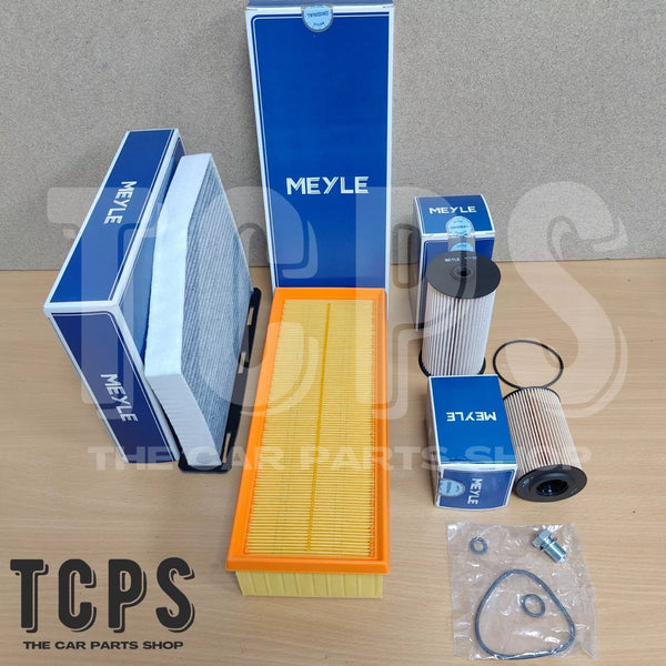FULL MEYLE SERVICE KIT FOR VW GOLF MK6 5K1 CAYC 1.6 TDI PREMIUM FILTERS