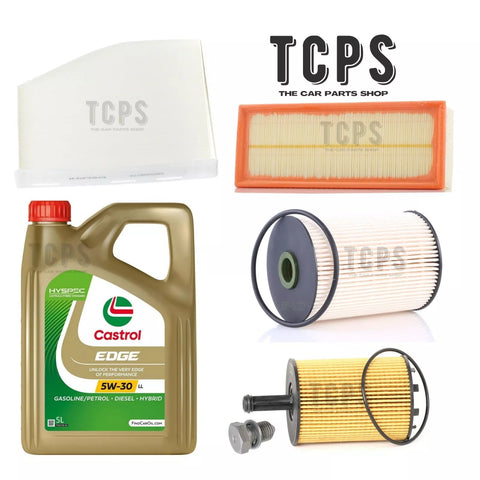FITS VW CADDY MAXI C20 1.9 TDI FULL SERVICE KIT INC 5L CASTROL OIL & ALL FILTERS