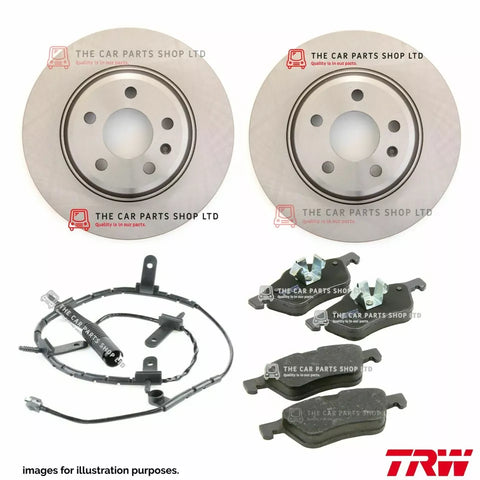 FITS MINI ONE 1.6 R50 2001-2007 FULLY COATED REAR DISCS 259MM WITH TRW PADS NEW