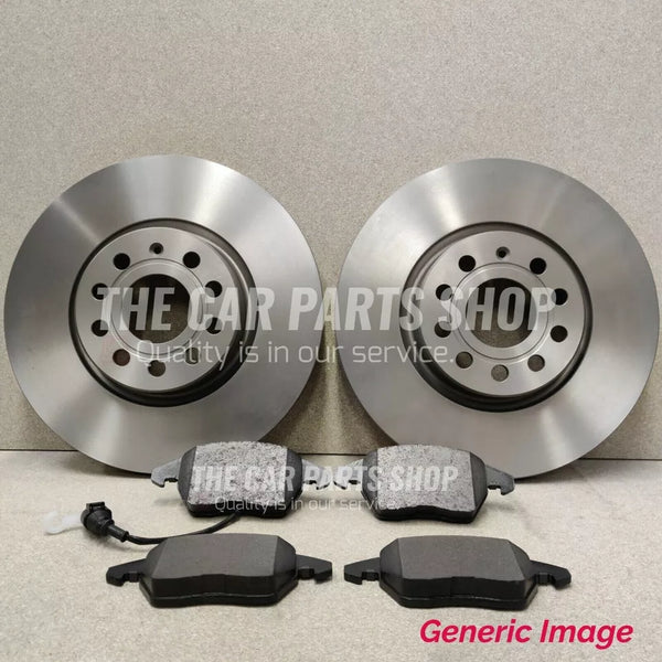 FOR VW EOS MK1 2.0 TDI 2006 NEW REAR BRAKE DISCS 255MM AND REAR BRAKE PADS NEW