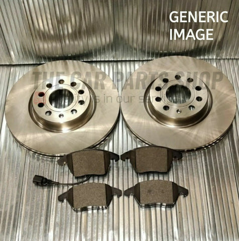 FOR VW GOLF R MK7 2013> FRONT BRAKE DISCS AND PADS 340mm discs