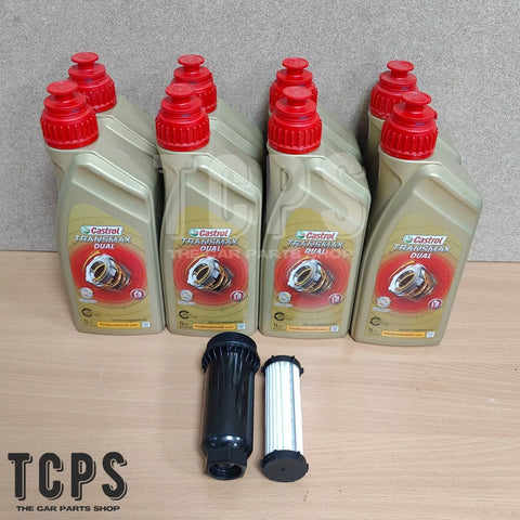 FOR FORD MONDEO 2.0 PETROL MK4 CASTROL GEARBOX SERVICE KIT FILTER FLUID