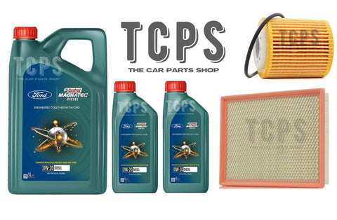 FOR FORD FOCUS 1.5 ECOBLUE TDCI MK4 SERVICE KIT + 7L CASTROL 0W20 & 3 FILTERS