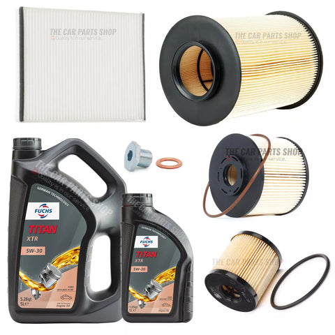 COMPLETE SERVICE PACKAGE FOR FORD FOCUS 2.0 TDCI MK3 WITH FUCHS XTR