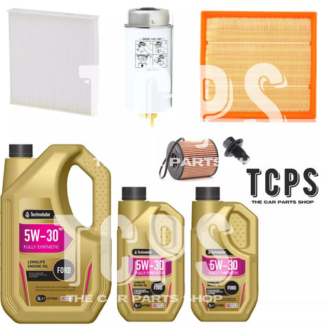 FOR FORD TRANSIT MK7 2.2 TDCI 2006+ FULL SERVICE KIT PACKAGE WITH 7L OIL