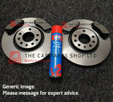 TO FIT SKODA FABIA TDI VRS MK1 FRONT BRAKE DISCS AND FRONT BRAKE PADS SET