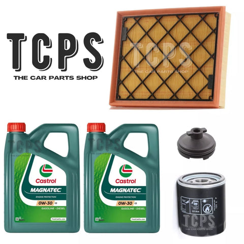 FOR FORD MONDEO 2.0 TDCI 2014+ SERVICE KIT 8L CASTROL OIL + OIL + AIR FILTERS
