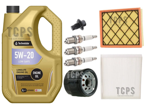 FOR FORD FOCUS 1.0 ECOBOOST MK4 2020+ FULL SERVICE KIT + 3 X IRIDIUM EVO PLUGS