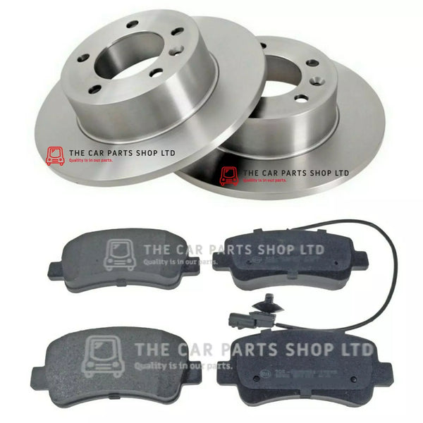 FOR RENAULT MASTER 2.3 DCI 2010-2017 REAR BRAKE DISCS AND PADS (305MM)