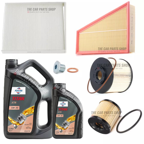 FITS FORD C-MAX 2.0 TDCI MK2 COMPLETE SERVICE KIT 6L XTR COMPLETE FILTER KIT