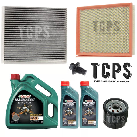FOR FORD FOCUS ST 2.3 MK4 SERVICE KIT WITH 6L CASTROL OIL & ALL FILTERS