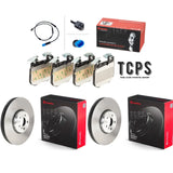 FOR BMW 540i G31 BREMBO FRONT DISCS 374mm & BREMBO PADS SENSOR