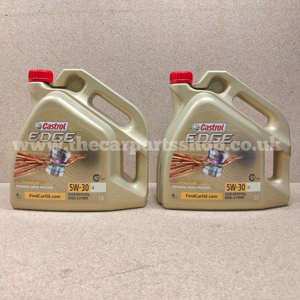 8 Litres Castrol Edge LL 5W30 Engine Oil