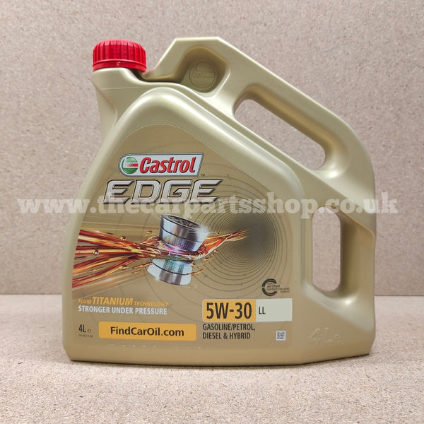 4 Litres Castrol Edge LL 5w-30 Engine Oil