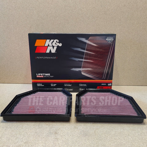 K & N Air filter Set for BMW M3 M4 M5 M6 Brand new