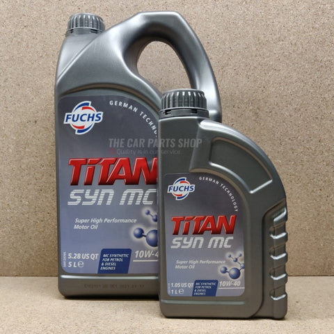 6L Fuchs TITAN SYN MC SAE 10W-40 Premium Motor Oil