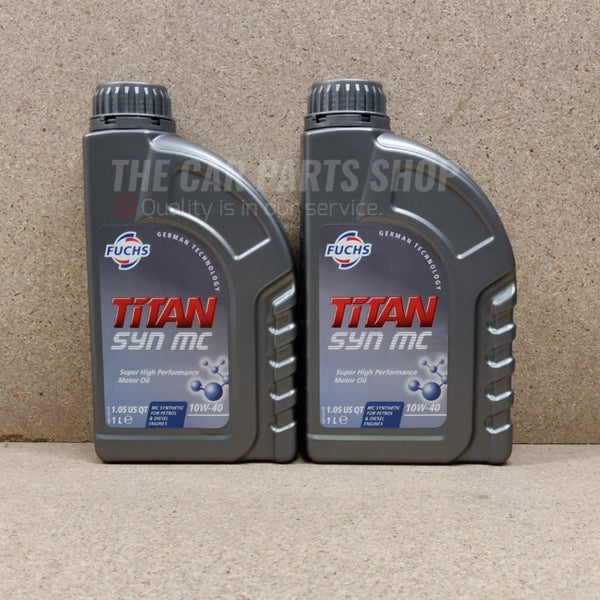 2L Fuchs TITAN SYN MC SAE 10W-40 Premium Motor Oil