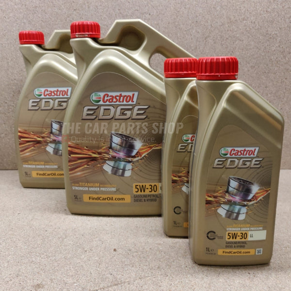 12 Litres Castrol Edge LL 5W30 Engine Oil